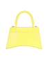 Hourglass Small, &pound;550, Handbags, Yellow, Leather, Back view